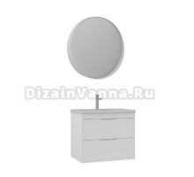 Мебель для ванной комнаты ORKA Clay 65 подвесная, матовая белая