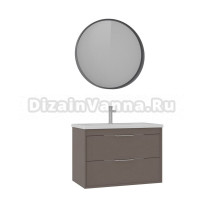 Мебель для ванной комнаты ORKA Clay 80 подвесная, soil