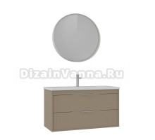 Мебель для ванной комнаты ORKA Clay 100 подвесная, sahra
