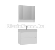 Мебель для ванной комнаты ORKA Malta 80 подвесная, матовая белая
