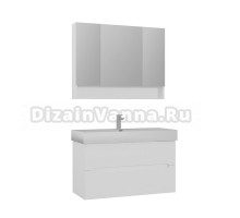 Мебель для ванной комнаты ORKA Malta 100 подвесная, матовая белая