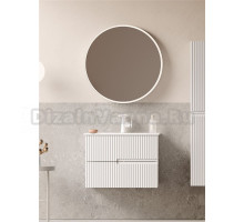 Мебель для ванной комнаты ORKA Moonlight 70 подвесная, матовая белая