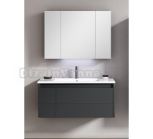 Мебель для ванной комнаты ORKA Likya 100 подвесная, антрацит