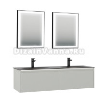 Мебель для ванной комнаты ORKA Lisbon 130 подвесная, матовая кашемировая