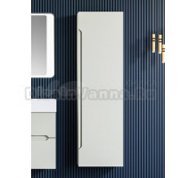 Шкаф-пенал для ванной ORKA Malta 40 матовый кашемировый