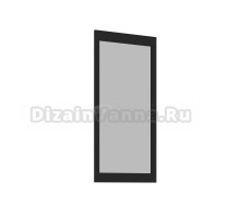 Зеркало ORKA Lodi 45 матовое черное