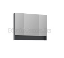 Зеркало-шкаф ORKA Malta 100 антрацит