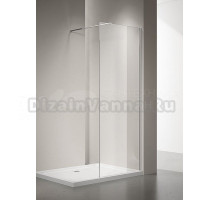 Душевая перегородка Veconi Korato KR72-100-01-C8 100 см, профиль матовый хром