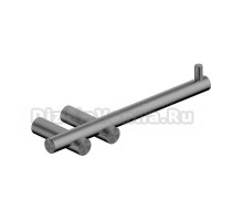 Держатель для туалетной бумаги Abber Osten 316 AA1831BGG брашированная оружейная сталь