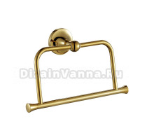 Держатель для полотенец AltroBagno Corposso 081312 Gl золото, кольцо