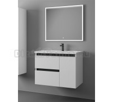 Мебель для ванной комнаты Veneciana Parino 80 подвесная, матовая белая