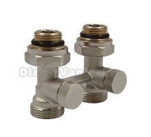 Узел нижнего подключения PrimoClima PC3412HS 1/2"х3/4" EK, прямой, никель