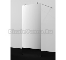 Душевая перегородка Wasserkraft Vechte 60W 60W39-MR 90 см, стабилизатор хром, стекло зеркальное