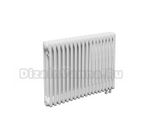 Радиатор стальной трубчатый Теплофорт 200060 3 трубы, 18 секций, нижнее правое подключение, RAL 9016 Gloss