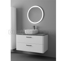 Мебель для ванной комнаты Veneciana Tibr 100 подвесная, матовая белая