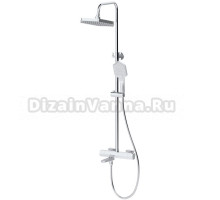 Душевая стойка Haiba HB24726 с термостатом, хром