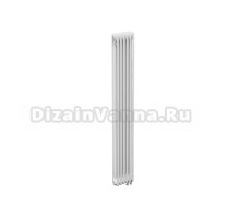Радиатор стальной трубчатый Теплофорт 200159 вертикальный, 3 трубы, 6 секций, дизайнерский, нижнее правое подключение, RAL 9016 Gloss
