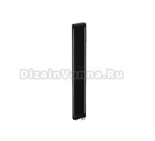 Радиатор стальной трубчатый Теплофорт 200164 вертикальный, 3 трубы, 6 секций, дизайнерский, нижнее правое подключение, RAL 9005