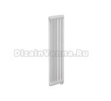 Радиатор стальной трубчатый Теплофорт 200161 вертикальный, 3 трубы, 10 секций, дизайнерский, нижнее правое подключение, RAL 9016 Gloss