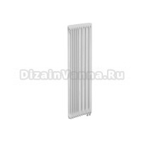 Радиатор стальной трубчатый Теплофорт 200162 вертикальный, 3 трубы, 12 секций, дизайнерский, нижнее правое подключение, RAL 9016 Gloss