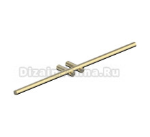 Держатель для полотенец Abber Osten 316 AA1855BG светлое брашированное золото