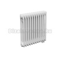 Радиатор стальной трубчатый Теплофорт 200057 3 трубы, 12 секций, нижнее правое подключение, RAL 9016 Gloss