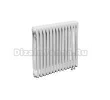 Радиатор стальной трубчатый Теплофорт 200058 3 трубы, 14 секций, нижнее правое подключение, RAL 9016 Gloss