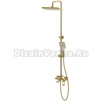 Душевая стойка Haiba HB24732-5 брашированное золото