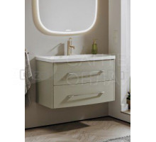 Тумба под раковину без столешницы Aqwella 5 stars Neringa 80 подвесная, шалфей зеленый