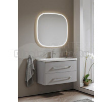 Мебель для ванной комнаты Aqwella 5 stars Neringa 80 подвесная, серый туман