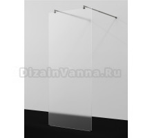Душевая перегородка Wasserkraft Vechte 60W 60W44GR-MG 100 см, стабилизатор графит, стекло матовое