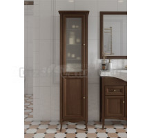 Шкаф-пенал для ванной Caprigo Лион 45 L орех античный