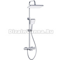 Душевая стойка Haiba HB24537 с термостатом, хром