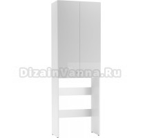 Шкаф над стиральной машиной Айсберг Промо 65 напольный, белый