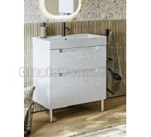 Тумба под раковину без столешницы Aqwella Vancouver 70 напольная, белая