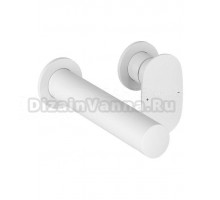 Смеситель для раковины Ravak Spring SG 019.10WHM С ВНУТРЕННЕЙ ЧАСТЬЮ, белый матовый