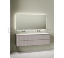 Комплект Тумба для комплекта Sancos Snob T 80, doha soft 2 шт + Мебельная раковина Ceramicanova Grace CN7023wx + Донный клапан для раковины Ceramicanova CN2000, 2 шт+ Смеситель с внутр. частью Sancos Etna, хром, SC9004CH 2 шт + Зеркало для ванной комнаты