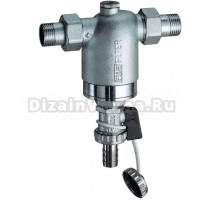 Сетчатый фильтр FAR FA 3943 34100 3/4" НРx3/4" НР, промывной, латунь, 100 мкм