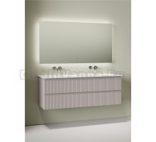 Комплект Тумба для комплекта Sancos Snob T 70, doha soft 2 шт + Мебельная раковина Ceramicanova Grace CN7022wx + Донный клапан для раковины Ceramicanova CN2000 2 шт+ Смеситель Sancos Etna, с внутренней частью C9004CH 2 шт + Зеркало для ванной комнаты Sanc