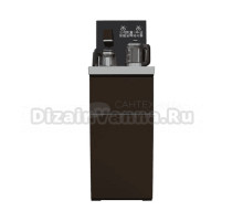 Кулер для воды напольный AQVIDO BQ-20D с чайным столиком, коричневый