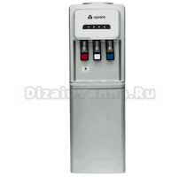 Кулер для воды напольный AQVIDO BSY-802L E S с электронным охлаждением, серебристый