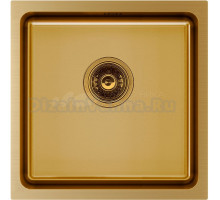 Мойка кухонная Paulmark Vista PM304444-BG брашированное золото