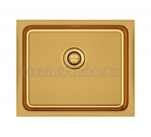 Мойка кухонная Paulmark Vista PM305444-BG брашированное золото
