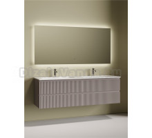 Комплект Тумба Sancos Snob R 80, doha soft + Тумба 80, doha soft + Раковина Ceramicanova Grace 161 + Донный клапан CN2000 + Смеситель Etna SC9001CH + Зеркало SQ1600