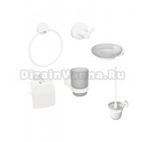 Набор Bemeta White 204604 матовый белый