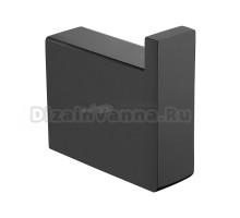 Крючок AltroBagno Aperto 081003 MB матовый черный, на шурупах