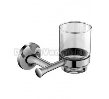 Стакан для ванной AltroBagno Corposo 080204 Cr настенный, хром, стеклянный