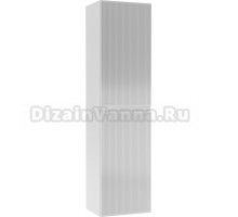 Шкаф-пенал для ванной Домино Tower 40 универсальный белый