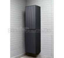 Шкаф-пенал для ванной Домино Tower 40 универсальный графит