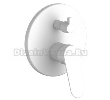 Встраиваемый смеситель для душа и ванны ESKO Kazan White KZ83-2W матовый белый